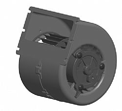 Ανεμιστήρας εξατμιστή τύπου σαλίγκαρου μονός (SPAL) 24V