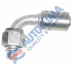 Fitting female Νο 8 90 STEP No 6 with ferrules (reduced section)