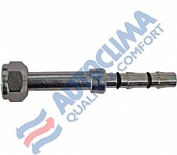 Ρακόρ θηλυκό No 6 00 o-ring Fastclic (στεγανοποίηση στη σωλήνα με στρογγυλό λάστιχο)