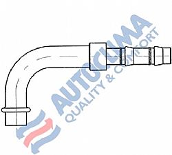 Ρακόρ Fastclic No 10 90 εκτονωτικής με πλακάκι (στεγανοποίηση στη σωλήνα με στρογγυλό λάστιχο)